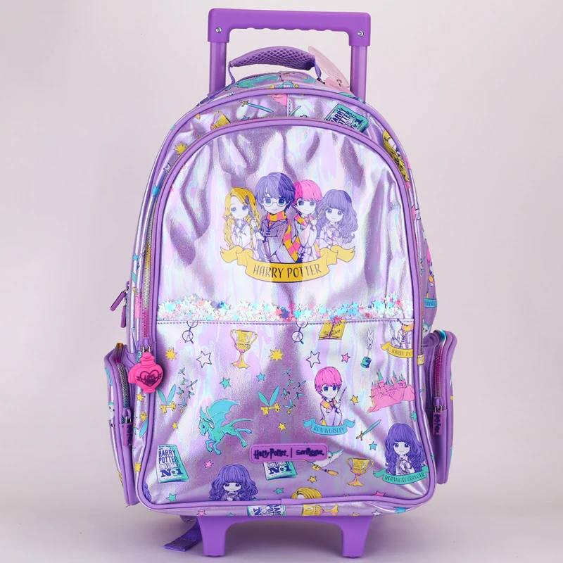 Австралийская школьная сумка Smiggle Pull-rod для учащихся начальной школы Disney большая