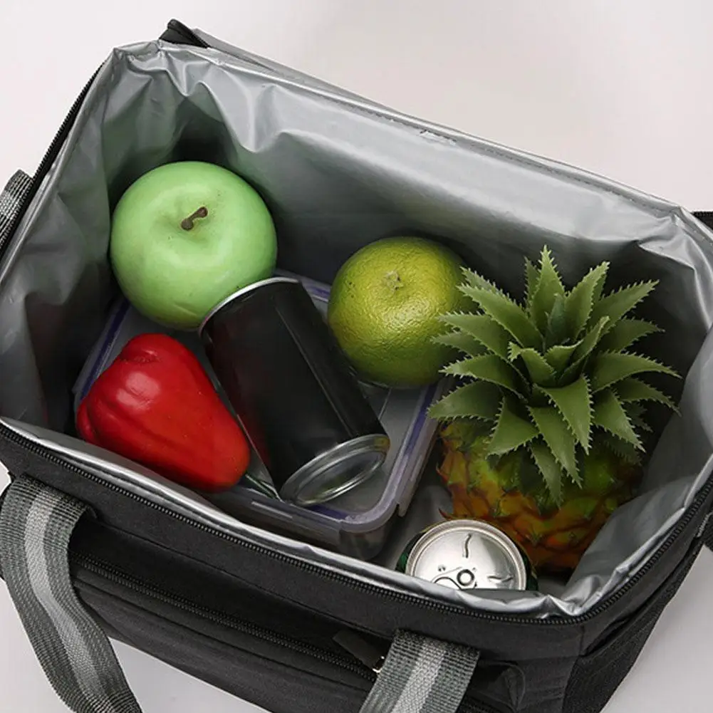 

Cooler Bag Backpack Picnic Thermal Food Delivery Ice Lunch Thermo Supplies Insulated Refrigerator Accessories Pack Camping F6O5