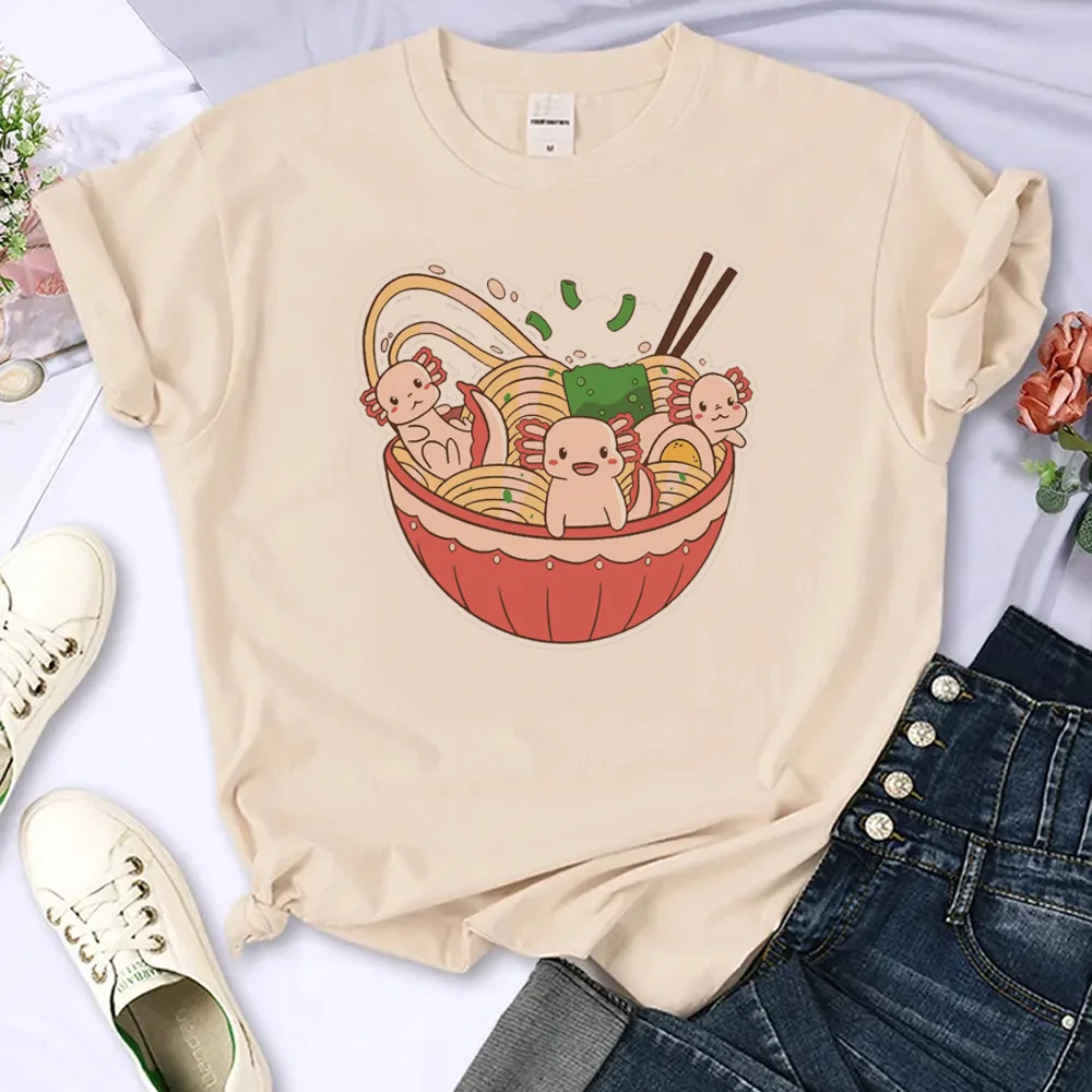 

Axolotl top women anime t shirt female harajuku 2000s clothes