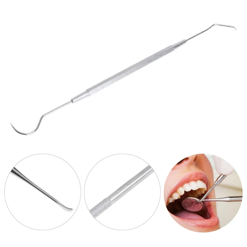 Dental Endodontic Explorer Instruments Tooth Scraper Tartar Remover New E1YE images - 6