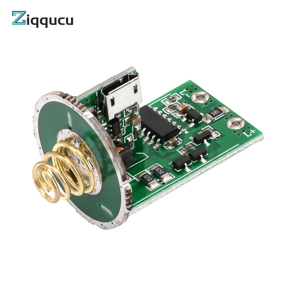 Фонарик с двойным литиевым фонариком 6-8 4 в 10 Вт фонарик 3 режимами печатная плата