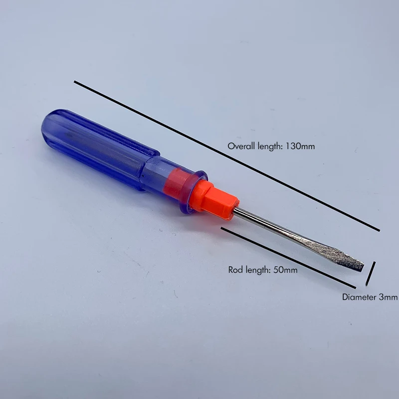 

Двухсторонние отвертки с крестообразной и шлицевой головкой 2/3/4 дюйма с пластиковой прозрачной ручкой
