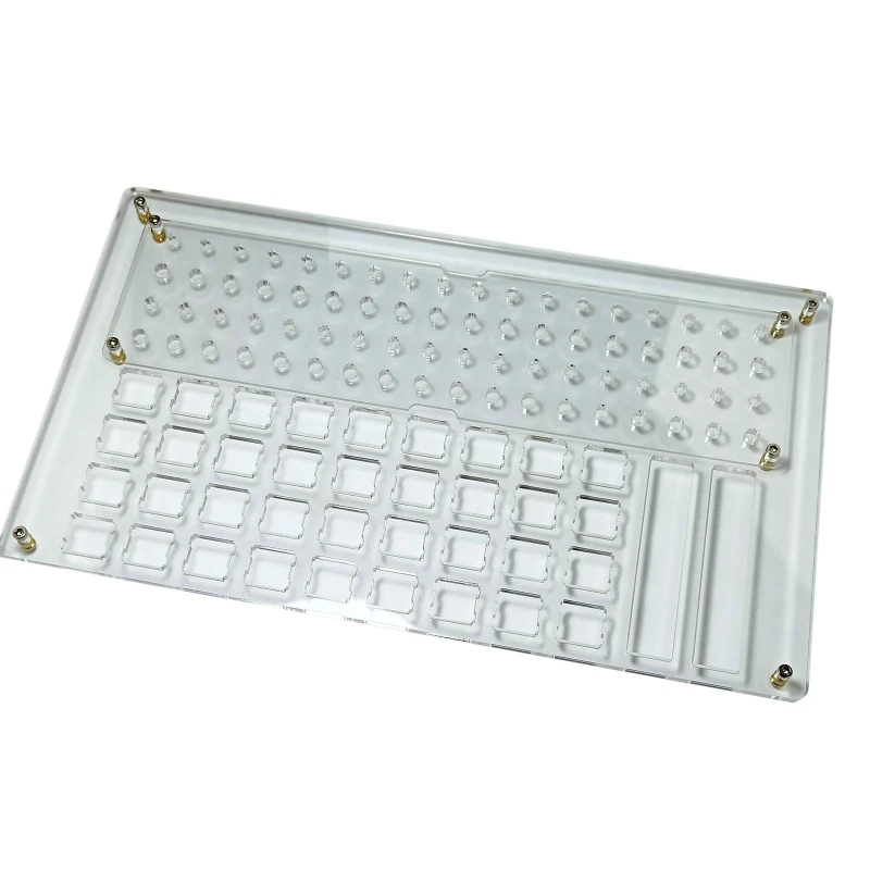 

Switch Lube Station Acrylic Double-Deck Switch Removal Platform 36 Keyswitch Tester for MX Cherry Mechanical Keyboard