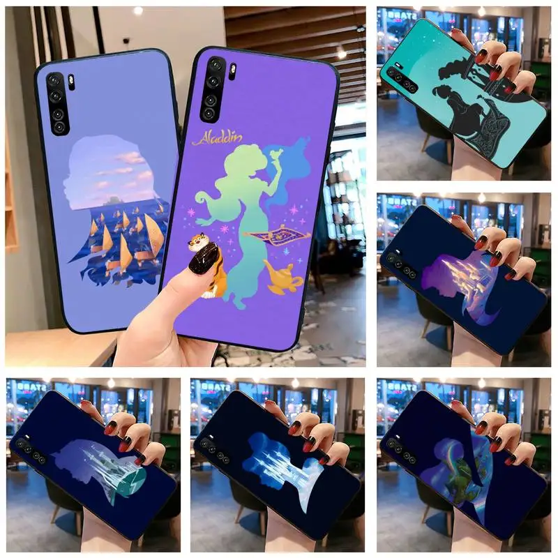 

Disney Cartoon Princess Phone Case for Huawei P20 P30 P40 lite E Pro Mate 40 30 20 Pro P Smart 2020 P10