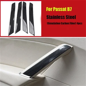 For Volkswagen Passat B7 2011-2019 Car Accessories Stainless Steel Interior Door Handle Panel Decorative Cover Sticker Trim