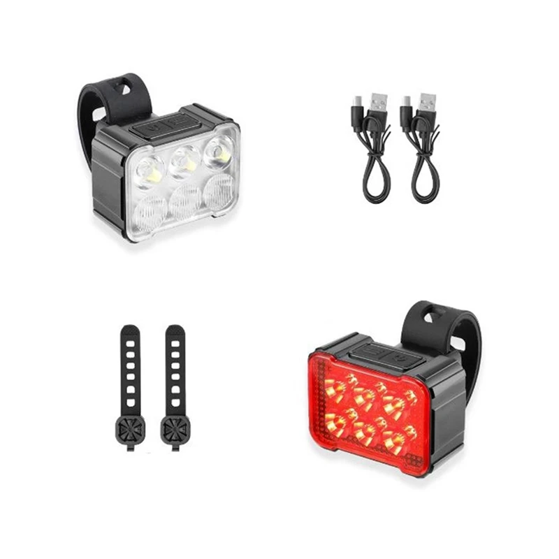 

Mountain Bike Outdoor Night Riding Light Warning Front And Rear Taillights,Riding Equipment