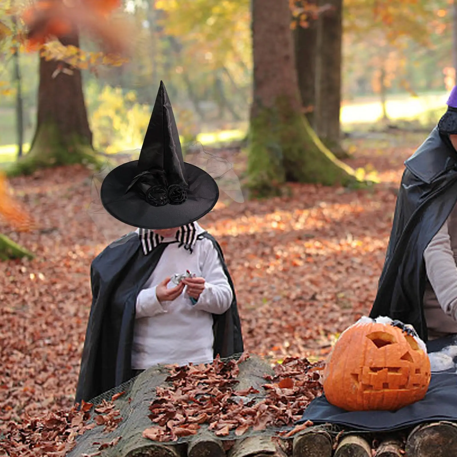 

Хэллоуин ведьма шляпы Косплей Костюм современный маскарад для косплея карнавал