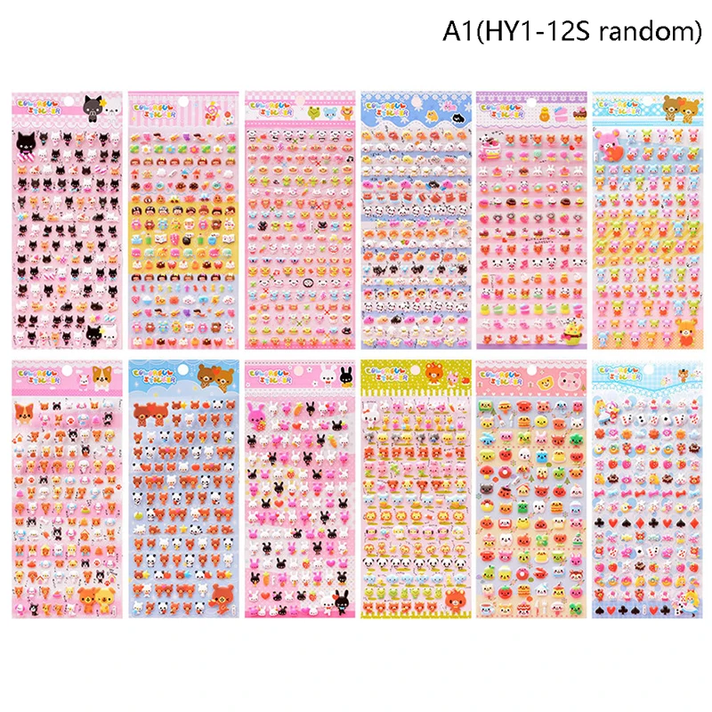 

Стереоскопические 3D наклейки с мини-животными