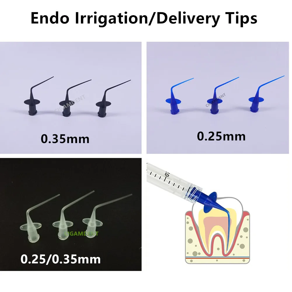 

Стоматологический эндододонтический ирригационный шприц изогнутые наконечники иглы для эндодонтического орошения инъекция корневого канала 0,25/0,35 мм