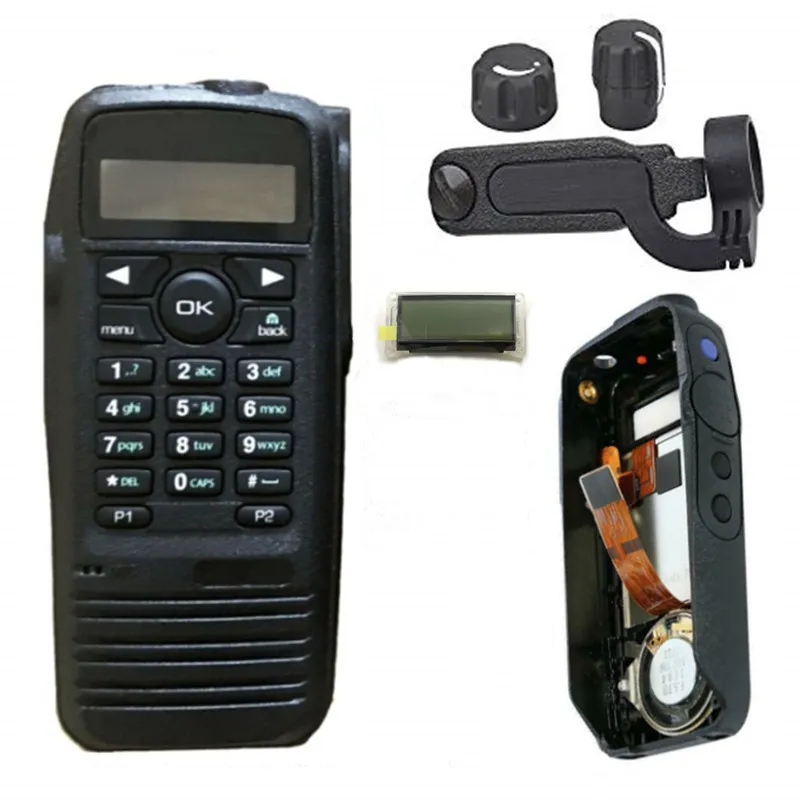 Full-Keyboard Walkie Housing Case With Speaker And LCD Screen Display For XIR P8268 XPR6550 DP3600 Radios Communication PMLN4646