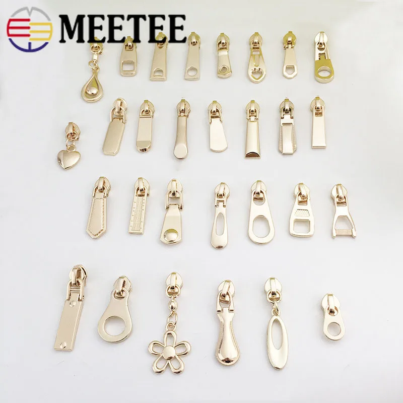 5 шт. металлические молнии для нейлоновых молний # |