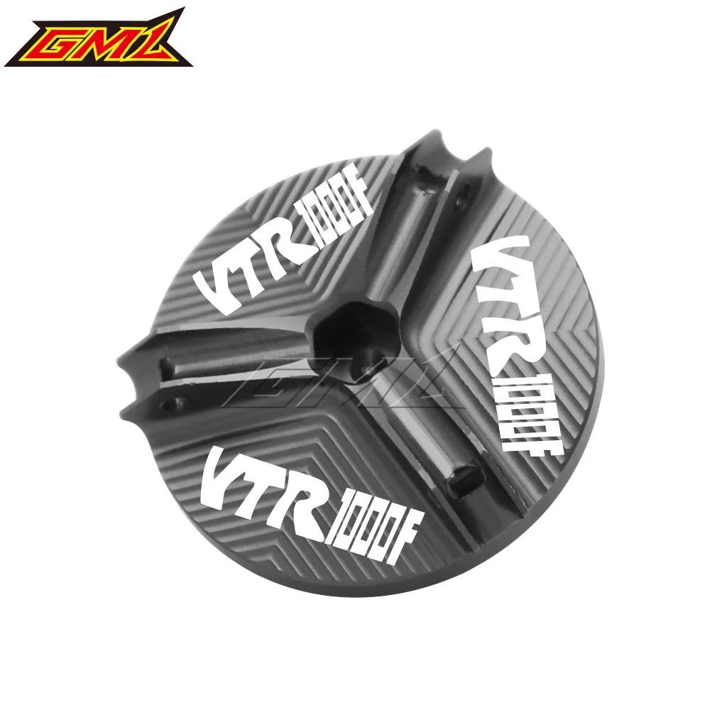 Чашка маслозаливной горловины для HONDA VTR1000F VTR 1000F 1998-2005 мотоцикла с ЧПУ, алюминиевая пробка для слива моторного масла, гайка поддона, крышка чашки (art.: 3920ca4ce64bd) - 3920ca4ce64bd