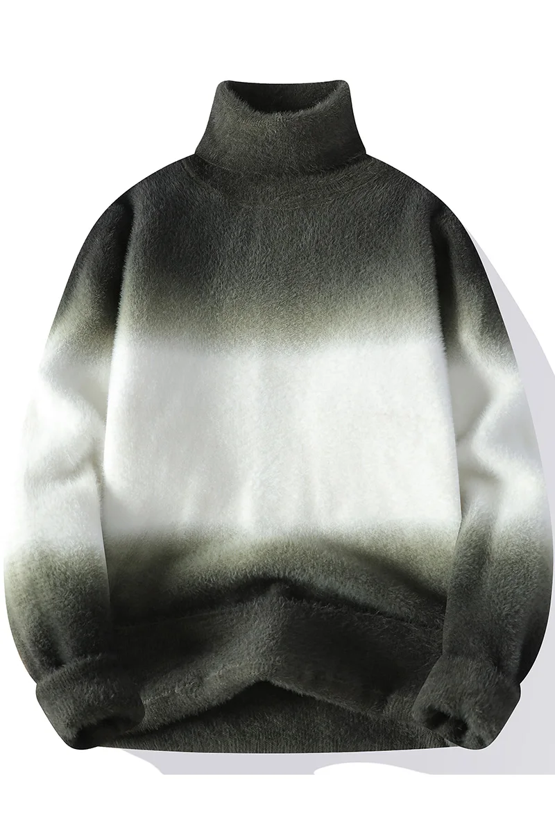 2024 зимнее новое поступление утепленный мужской теплый свитер в корейском стиле