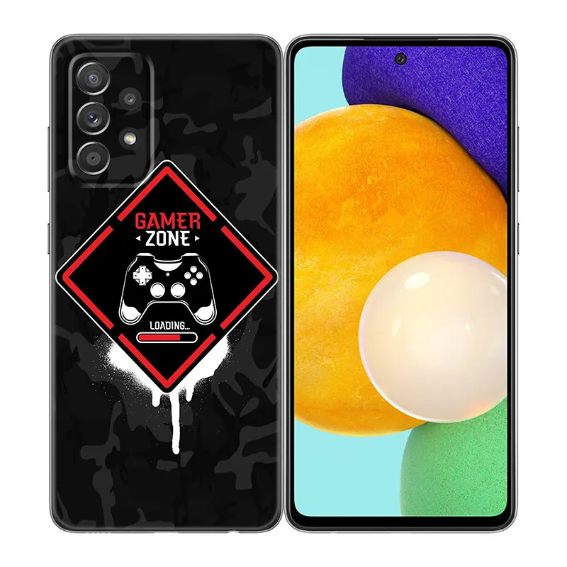 Game Zone Gamer Phone Case For Samsung Galaxy A21 A30 A50 A52 S A13 A22 A32 4G A33 A53 A73 5G A12 A23 A31 A51 A70 A71 A72 Cover images - 6