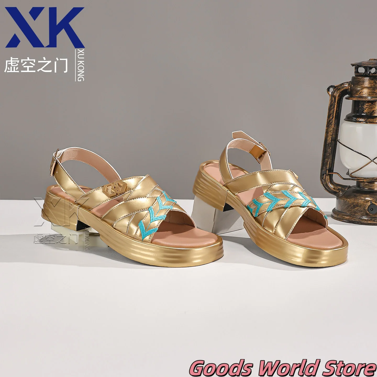 Фото В наличии: Косплей-обувь Aventurine Waveflair, сандалии mIHOYO Honkai Star Rail, обувь для ролевых игр Aventurine. №4