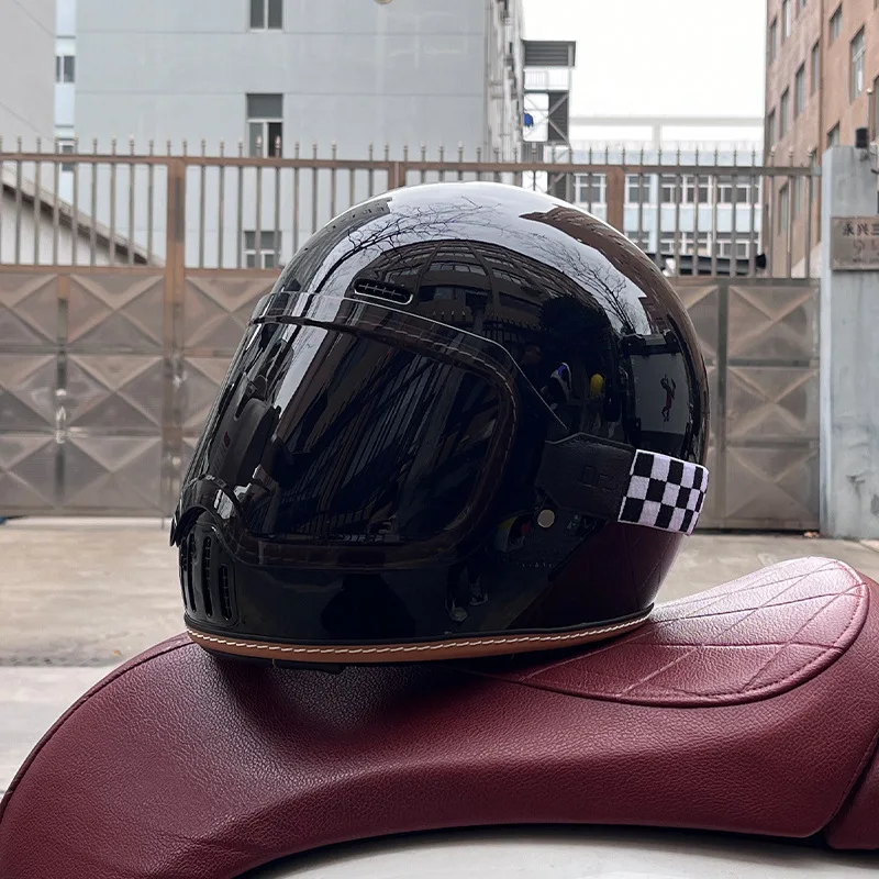 Шлем для мотокросса Capacete Ретро полуоткрытый мотоциклетный шлем Jet аксессуары Casco