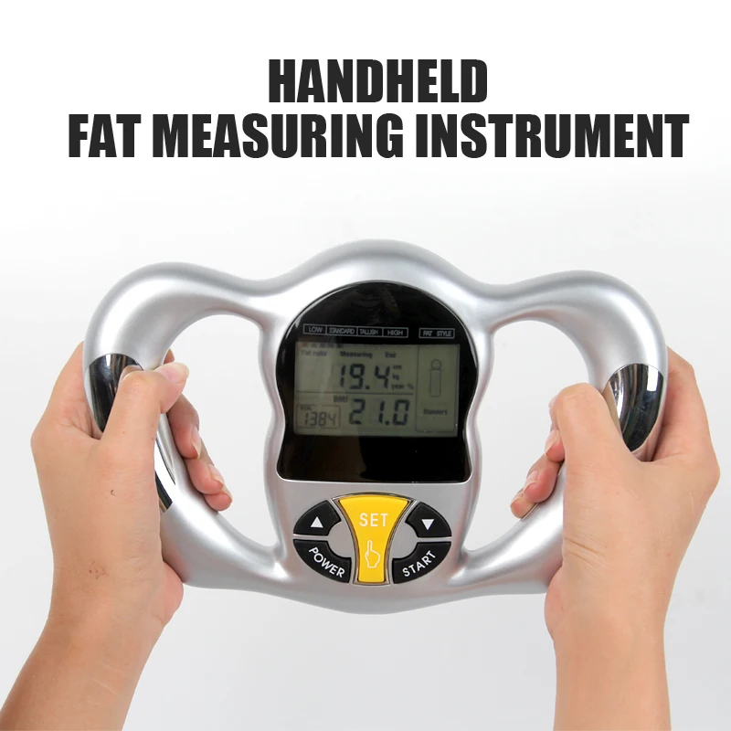 

Hand-Held 6Seconds Body Fat Measuring Instrument Measuring Instrument BMI Meter Health Fat Analyzer Monitor fat measure