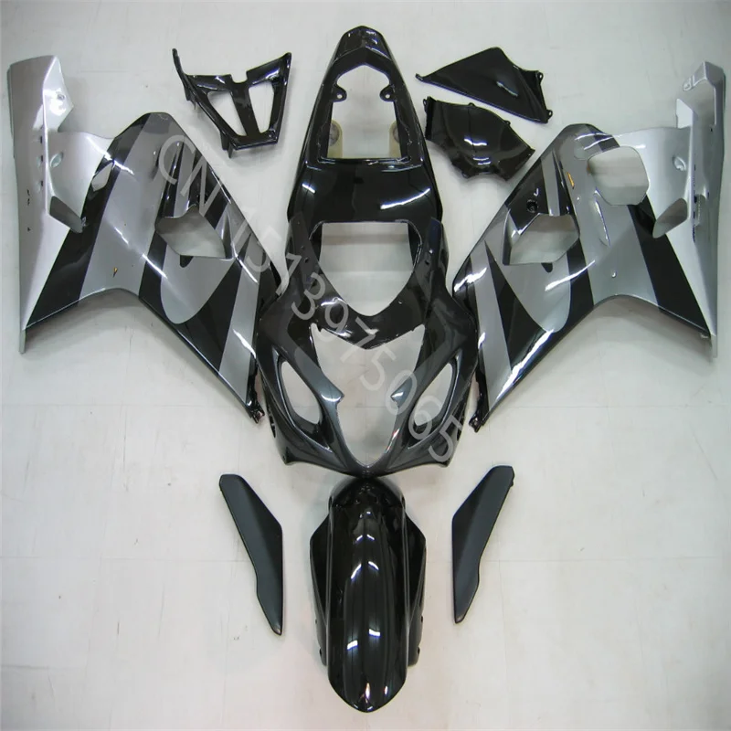 

High quality Fairing fit for SUZUKI 2004 2005 GSXR 600 R750 Injection molding 04 05 black gray motorcycle fairing