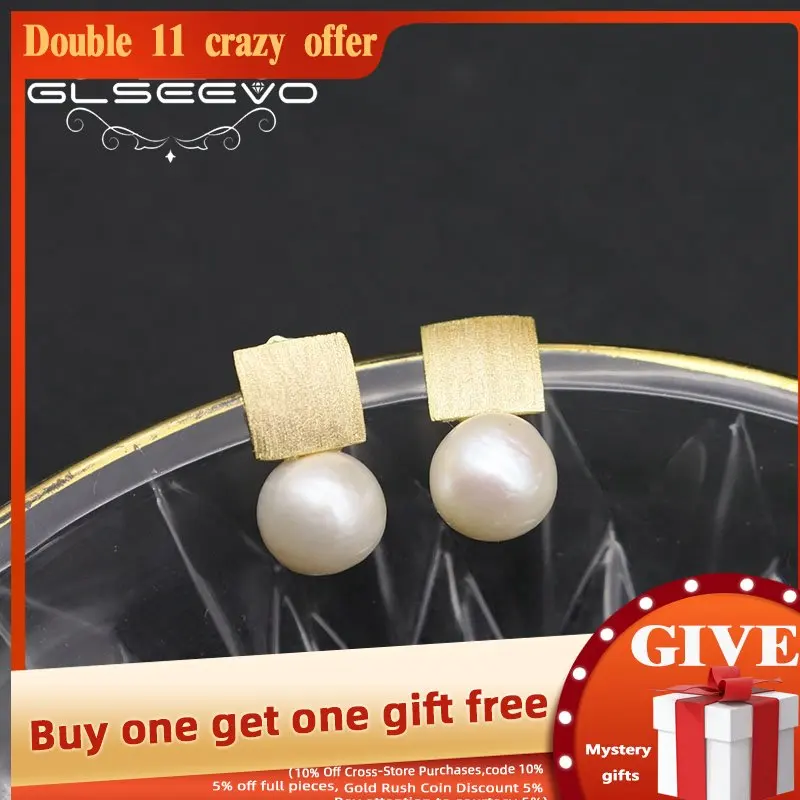 

Женские серьги-подвески из серебра пробы с натуральным пресноводным жемчугом