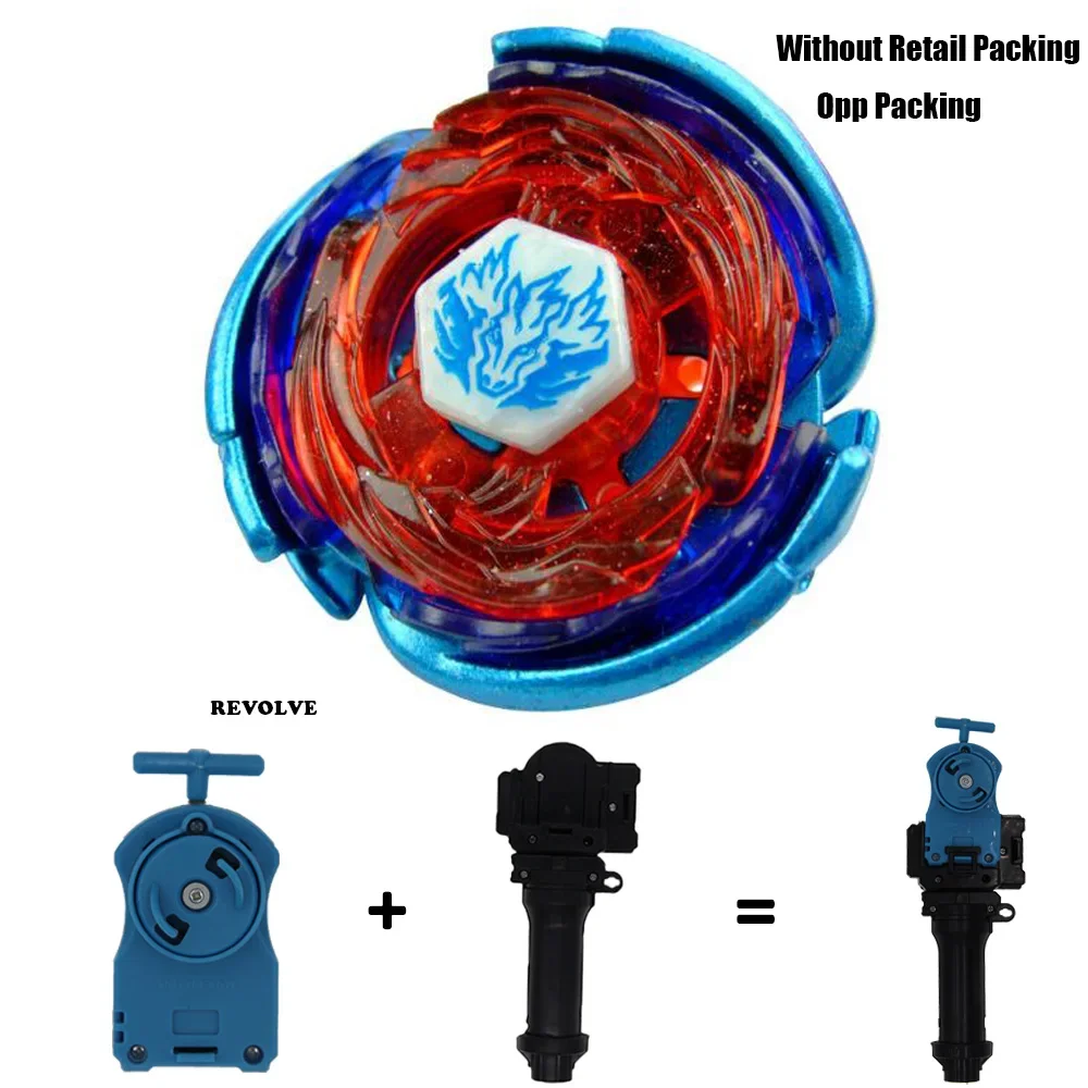 Фото Вариант B-X TOUPIE BURST BEYBLADE BB-120 Ultimate Beyta PROTO NEMESIS с рукояткой + синий пусковой механизм №3