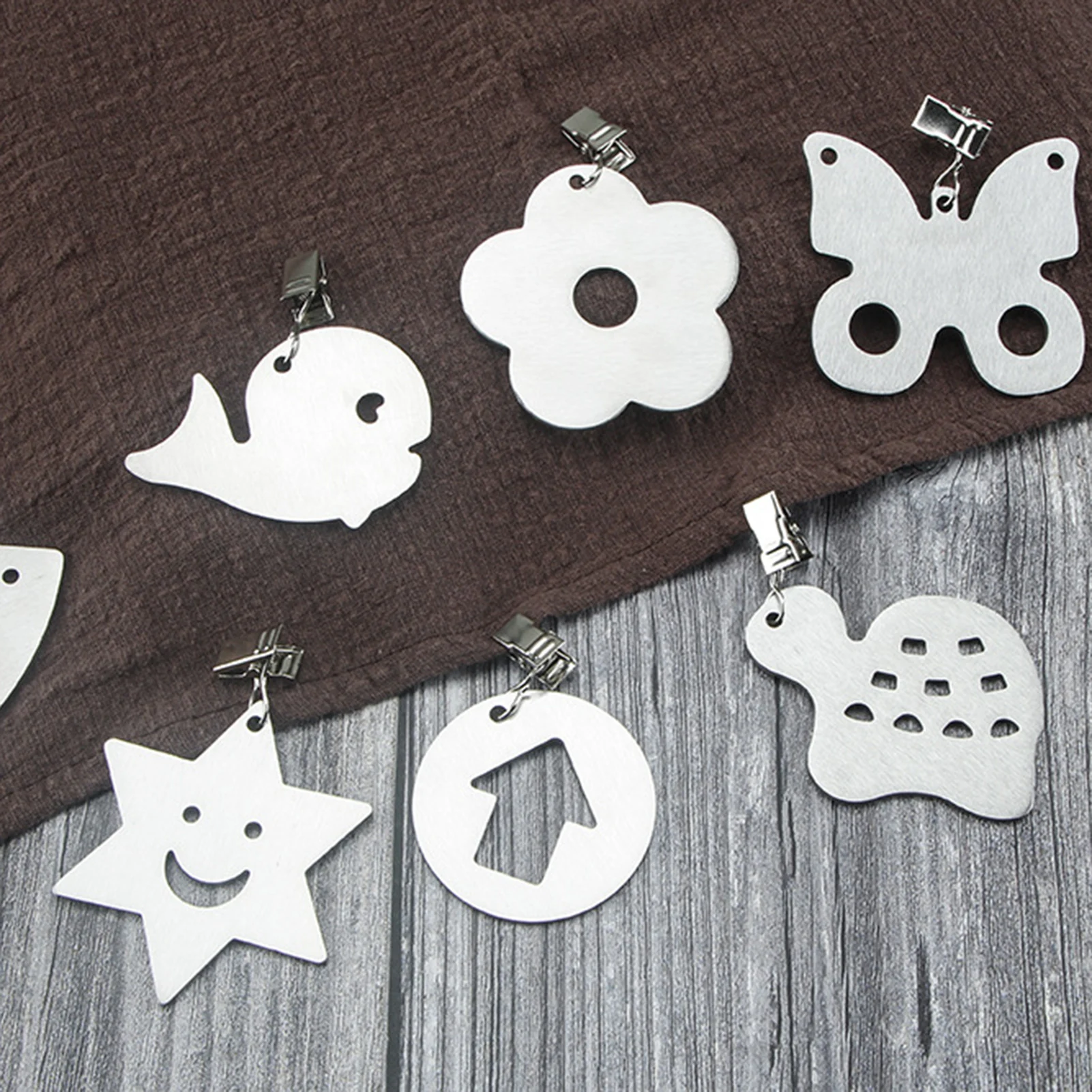 

1pcs Stainless Steel Tablecloth Weights Clips Heavy Duty Marble Stone Pendant Non-Slip Tablecloth Clip Outdoor Picnic Metal Clip
