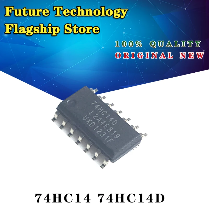 

Punto nuevo y original, 10 Uds., 74HC14 74HC14D SOP-14 SN74HC14DR SOP SMD
