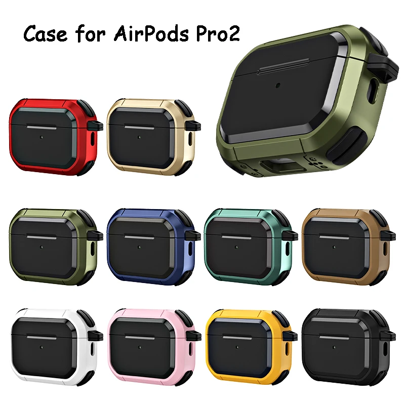 

Корпус для Airpods Pro 2 Generasi untuk для Airpods Pro2, корпус для Air Pods Pro 2 Gen, защита от механики