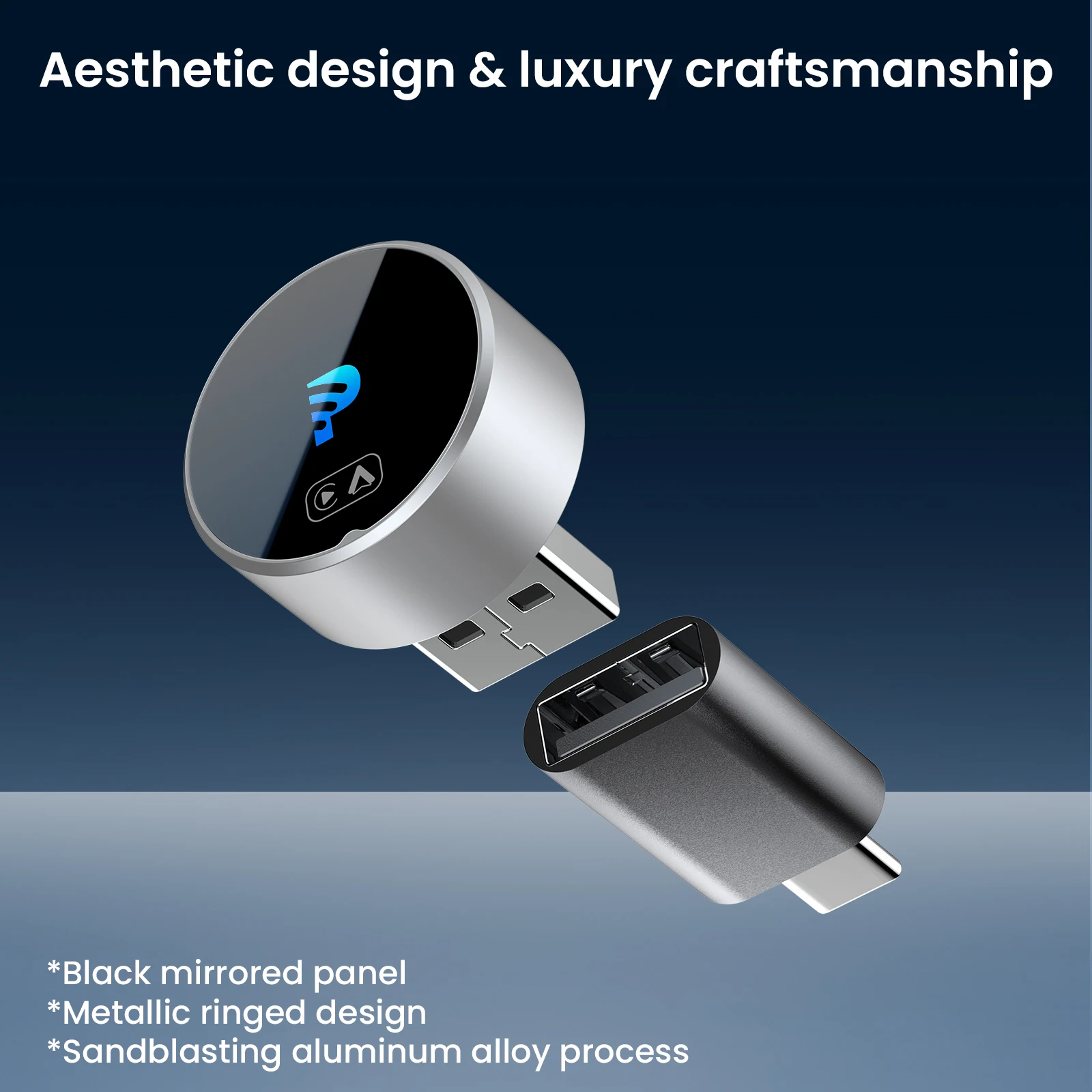 

Беспроводной адаптер GetPairr Mini 2.0 для CarPlay и Android Auto, USB-конвертер CarPlay, Plug and Play, беспроводной автомобильный адаптер