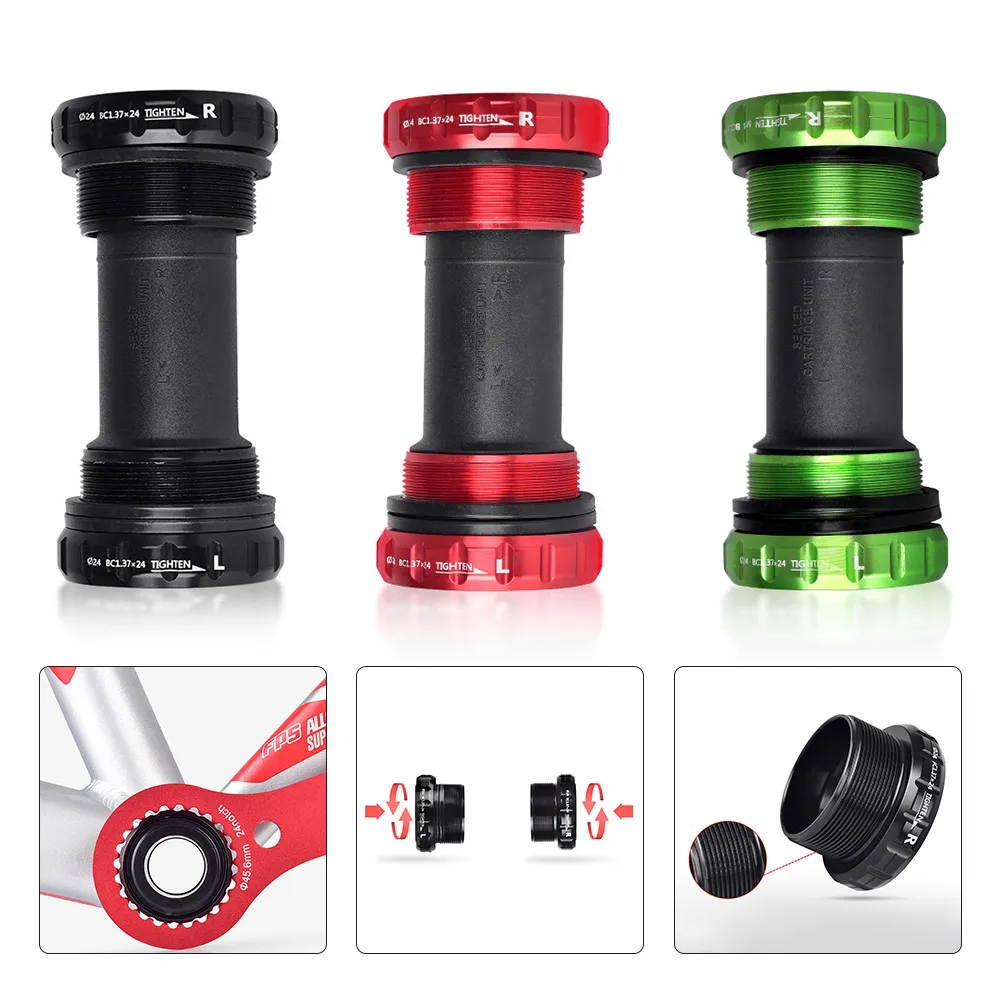 

MTB Road Bike BB Bottom Brackets 68-73mm For Shimano-HTII/SRAM-GXP Bearing Road Bike Mountain Bicycle Accessories Parts Tools