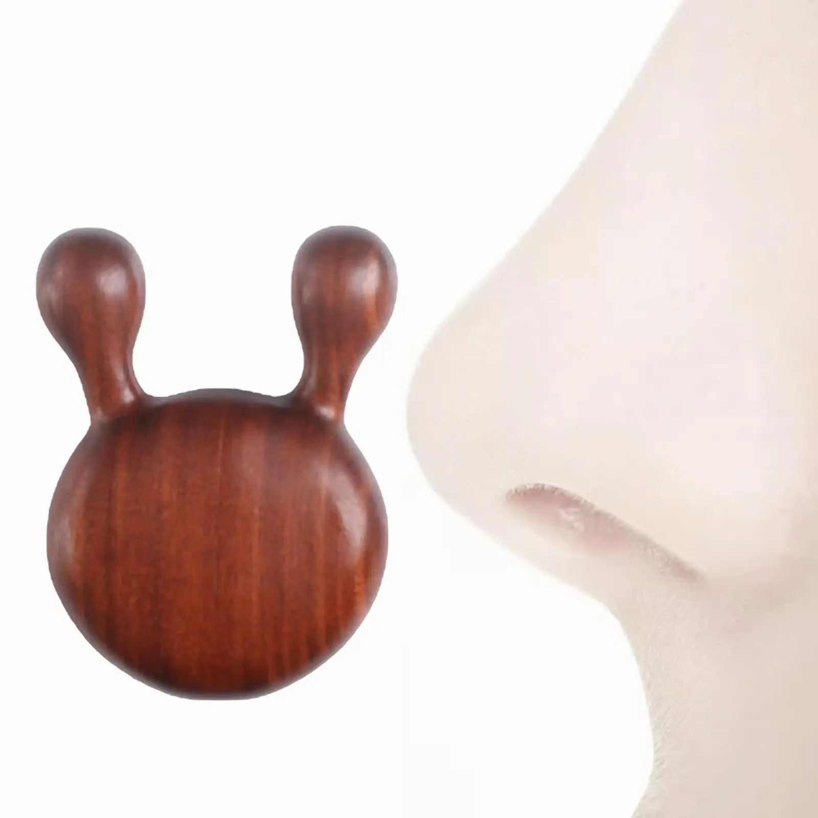 

Деревянный Массажер для носа, доска для гуаша, гладкий многофункциональный подарок, уход за лицом, ручной массажный инструмент для рук, лица...