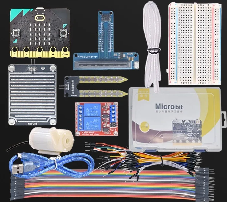 Совместимая плата разработки Microbit обучающий комплект Micro: Bit V2 графическое