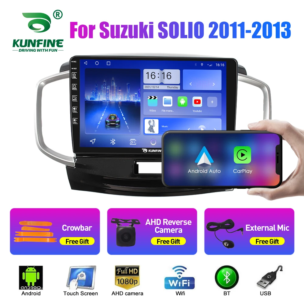 Автомобильный радиоприемник для Suzuki SOLIO 2011-2013 2Din Android восьмиядерный