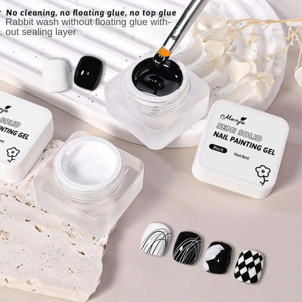 

Korean Colorful Durable Nail Gel Smooth Gradient Unique Fingernail Oil Long Lasting Fashion Manicure Accessories