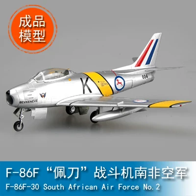 

1/72 F-86F Sabre Fighter South African Air Force 37100 Static Aircraft Model
