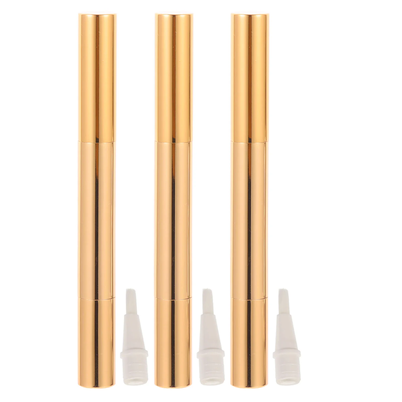 

3Pcs Applicators Cosmetic Lip Gloss Container Applicators Eyelash Growth Container Lip Gloss Pen Cosmetic Applicators Container