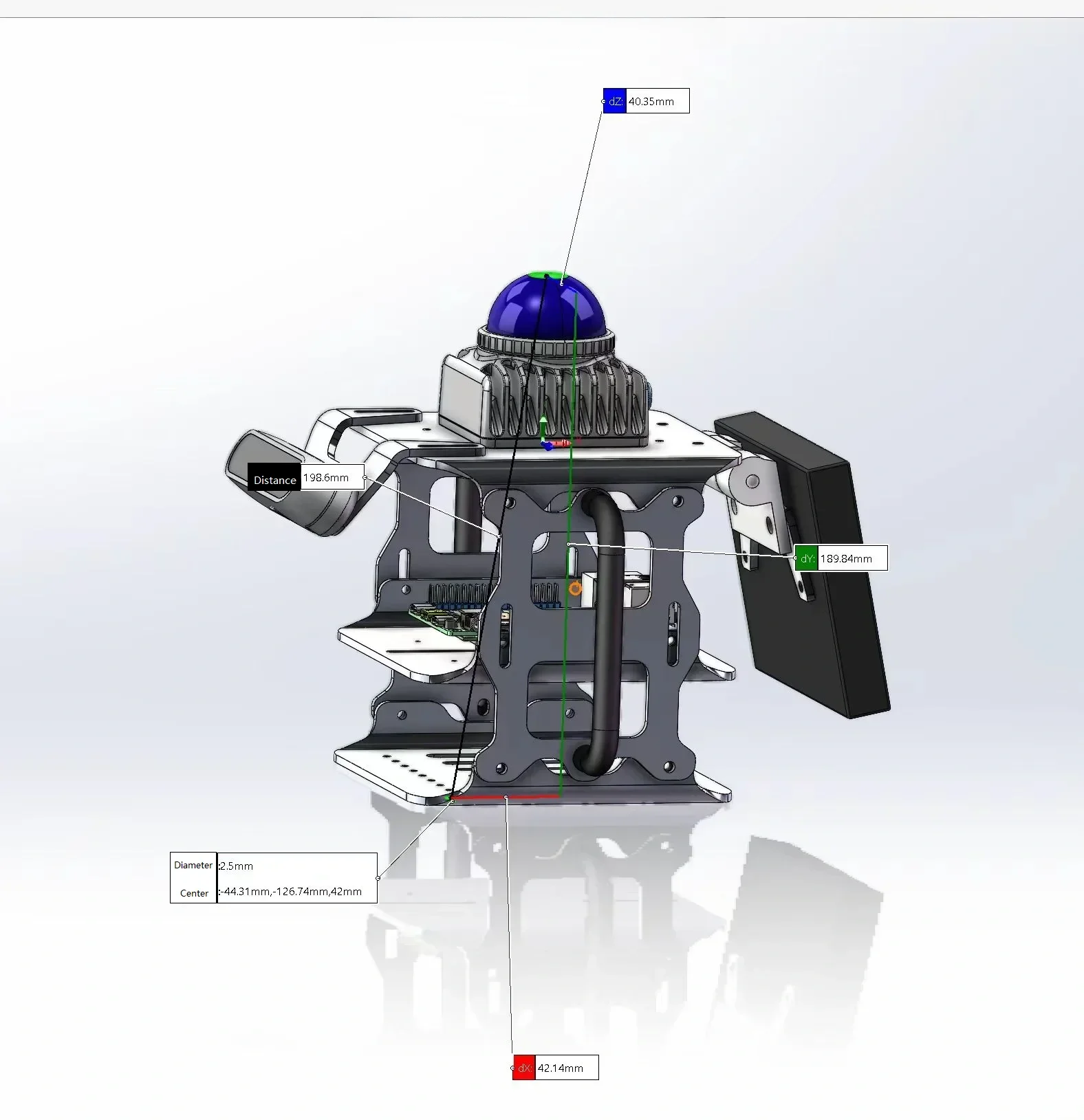 Ручной держатель 3D-сканера Livox Mid 360 Lidar для использования с глубиной продукции