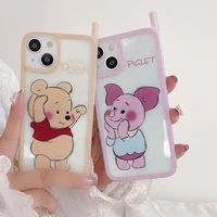 disney winnie the pooh pig case iphone 13 12 mini 11 pro x xr xs max 7 8 6 plus case