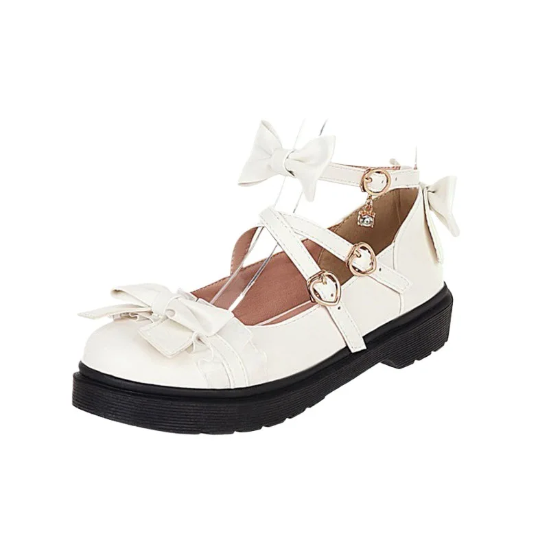 Туфли большого размера с бантом женские повседневные кроссовки на плоской