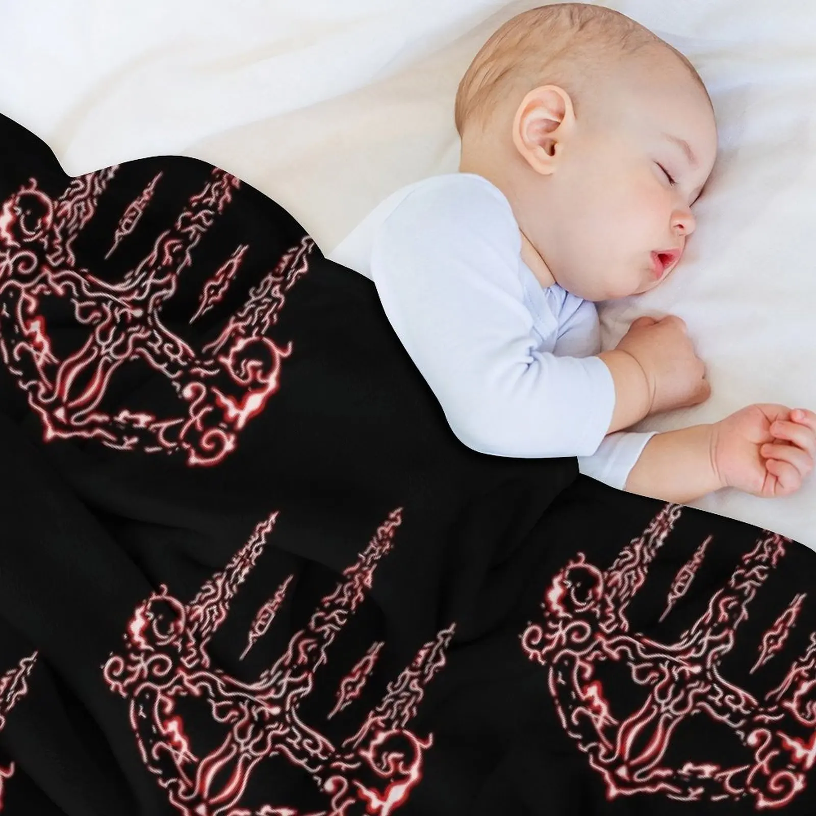 Mohgwyn одеяло с символом шиньоны большие одеяла для младенцев