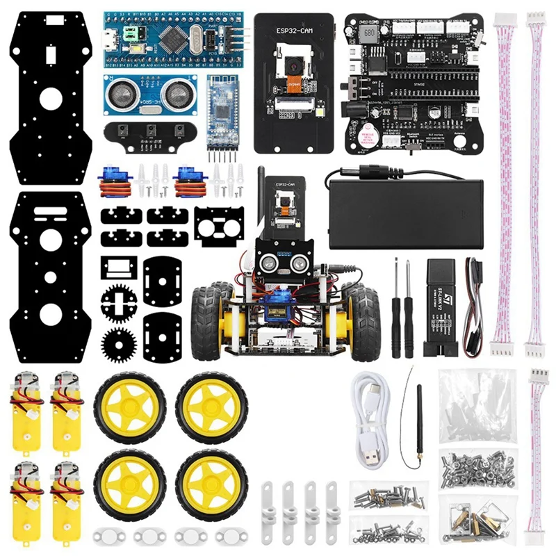 Комплект разработки робота для программирования Arduino и Keil 5 сочетающийся ESP32 CAM с
