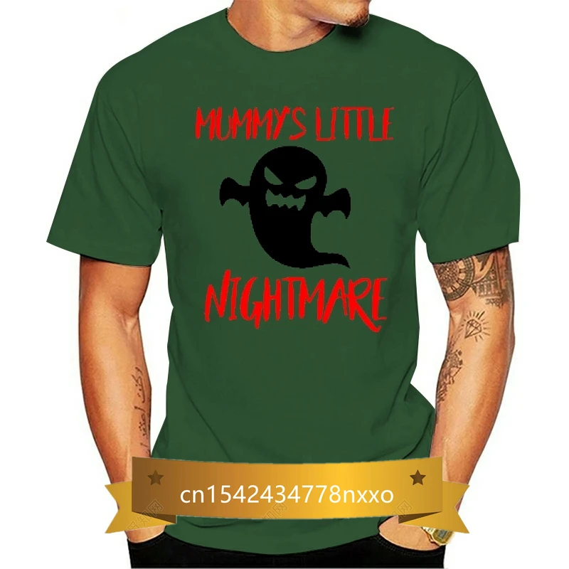 

Mummy's Little Nightmare Scary Kid's T-Shirts - Children's Cute Halloween Top