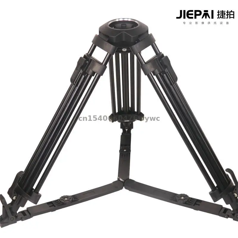 

Jiepai Jp-v18t Pro Broadcast Level Hydraulic Ptz Magnetic Suction Foot Rest Set Carbon Fiber video tripod 1800mm