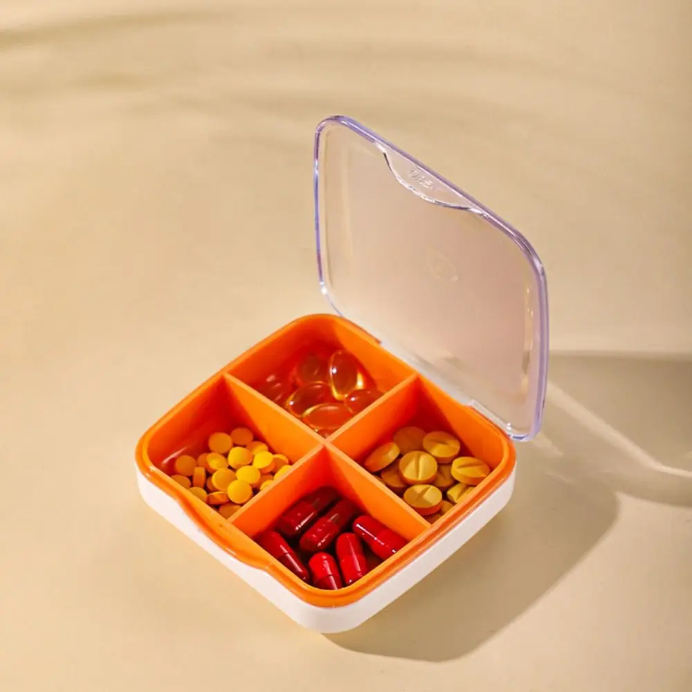 Портативный медицинский контейнер с четырьмя сетками водонепроницаемый для