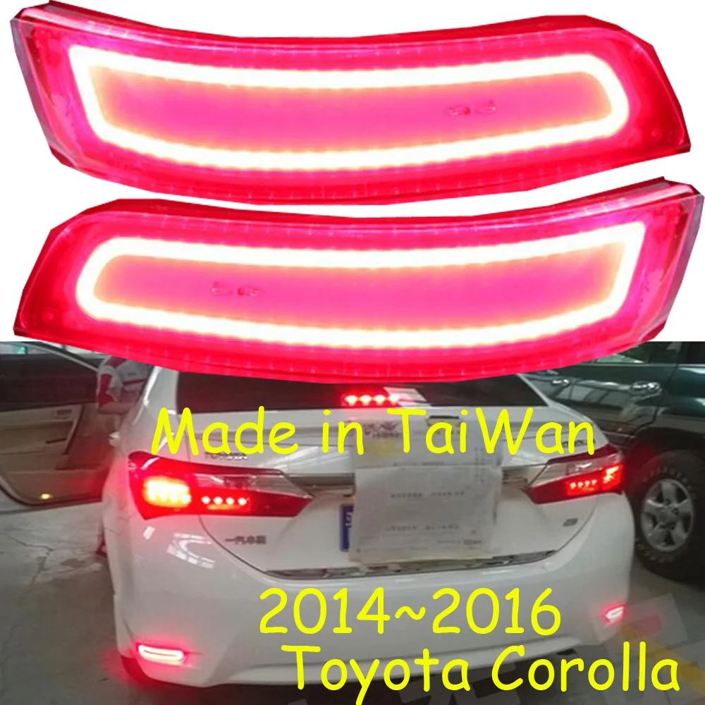 Задний фонарь Corolla 2014 ~ 2016 Бесплатная доставка! Светодиодный задний corolla 2