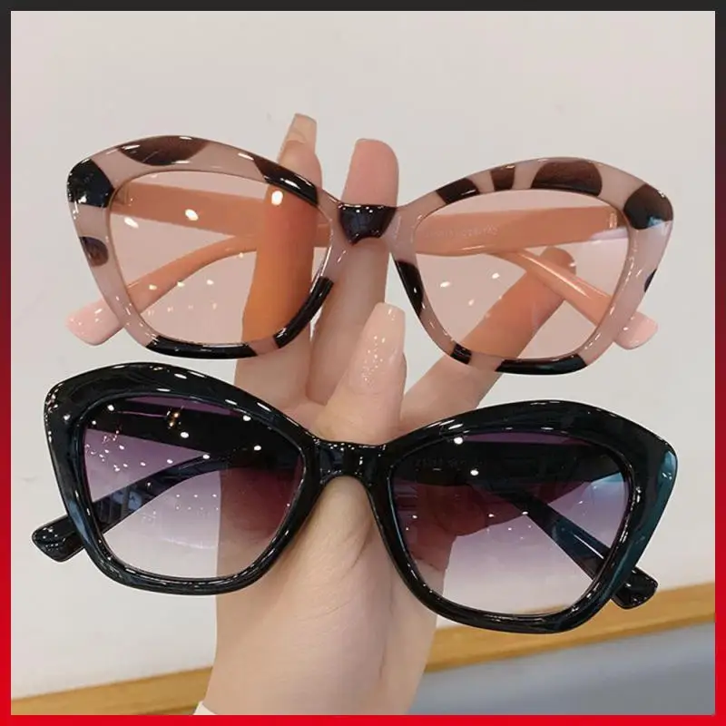 

Multicolor Cateye Leopard Print Unique Cat Eye Sunglasses Sunglasses Oculos De Sol Polarized Oversized Sun Glasses Gradient