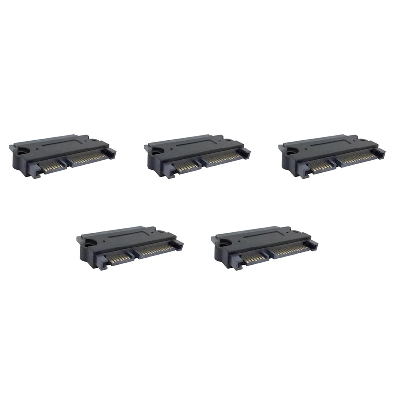 

Переходник 5X SATA 22P 7 + 15 папа-SATA 22Pin мама