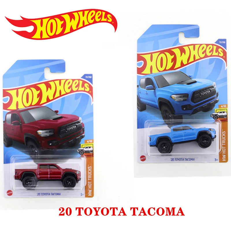 

2022-72 горячие колеса 20 TOYOTA TACOMA Мини Сплав купе 1/64 Металл литье под давлением модель автомобиля детские игрушки подарок