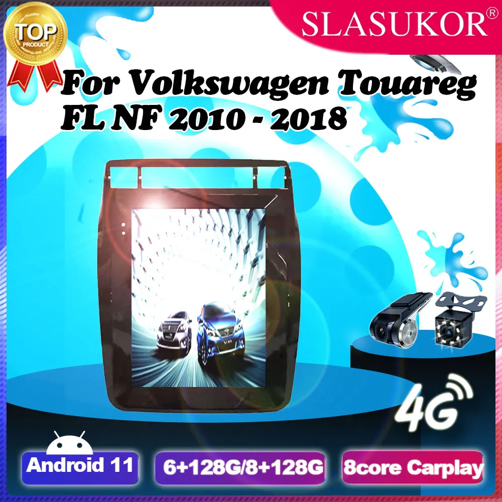 

Автомобильная магнитола 9,7 дюйма для Volkswagen Touareg FL NF 2010 2011- 2018 каркасный кабель Экран навигатор GPS Android стерео приемник 2 Din