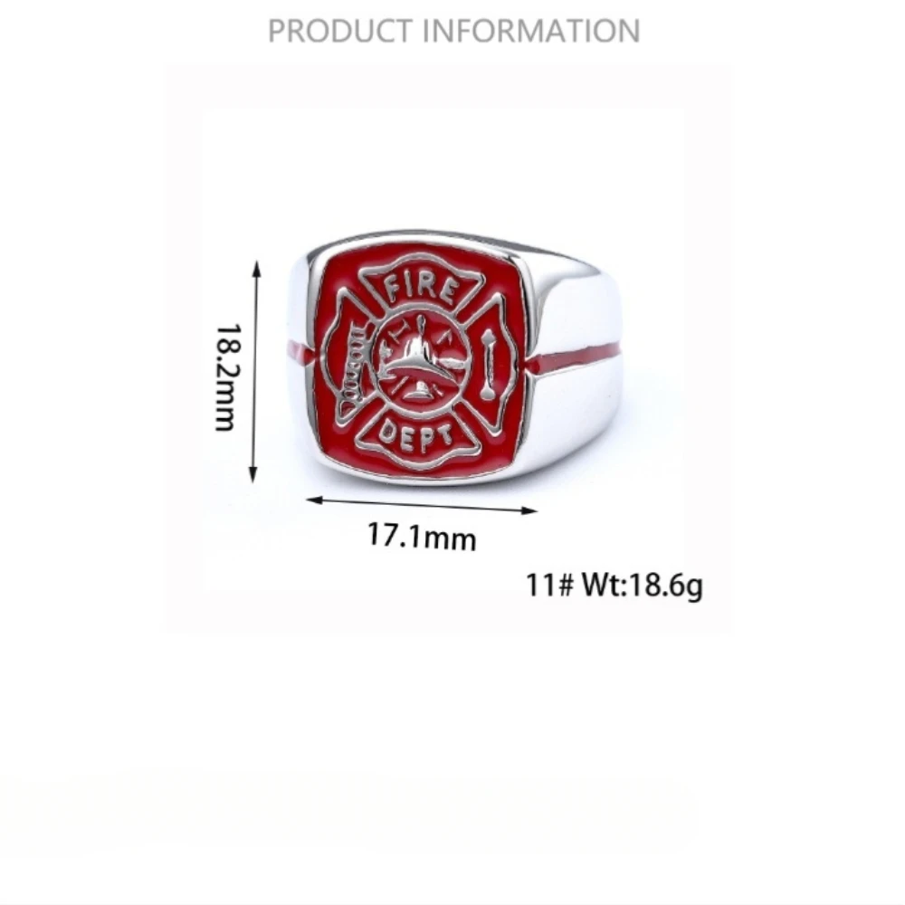 Европейские и американские модные мужские кольца из нержавеющей стали размер 8-14