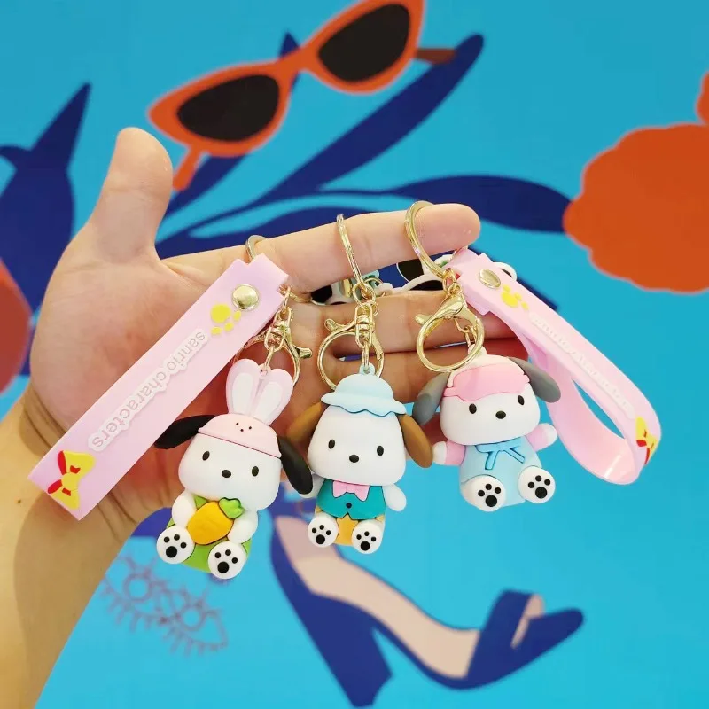 

Анимационное периферийное оборудование Sanrio Pacha собака брелок кулон милая девушка студент сумка кулон орнамент коллекционные игрушки лучший праздничный подарок